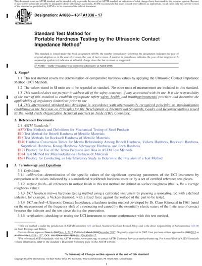 uci method for hardness testing|astm a1038 pdf free download.